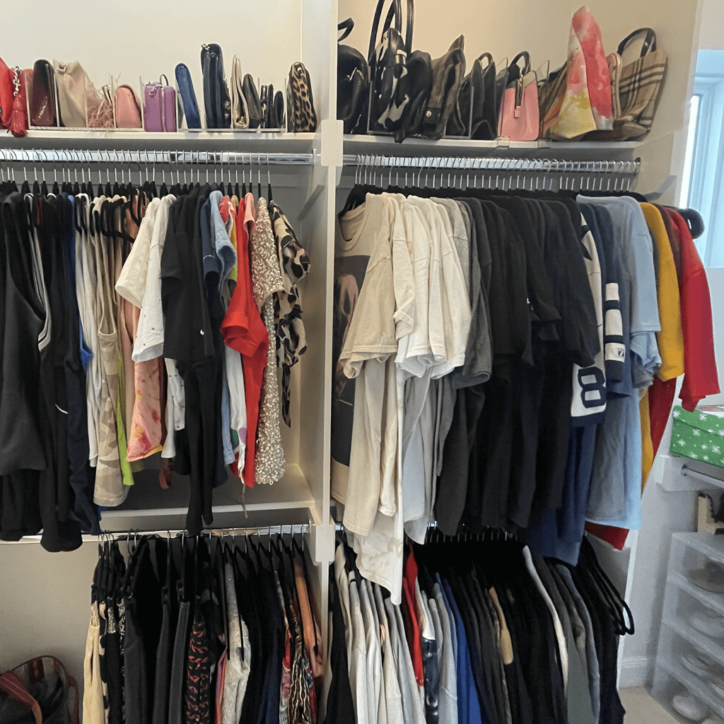 Organized Closet and Condo in Montrose Neighborhood, TX