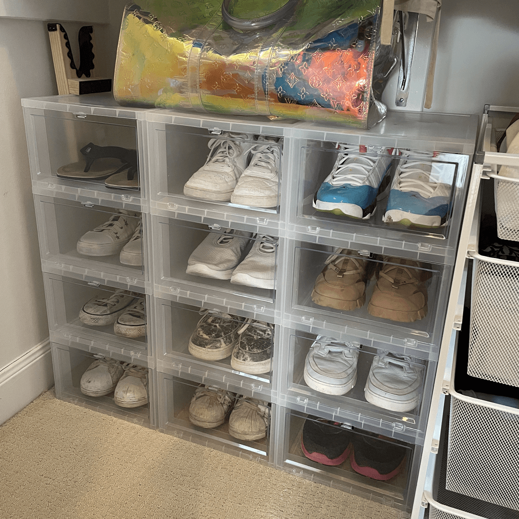 Master Closet Organization in Montrose Neighborhood, TX